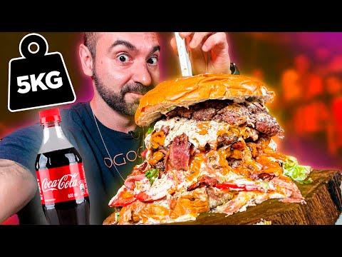 *5KG* ROOT BURGER!! [Street food] 🍔