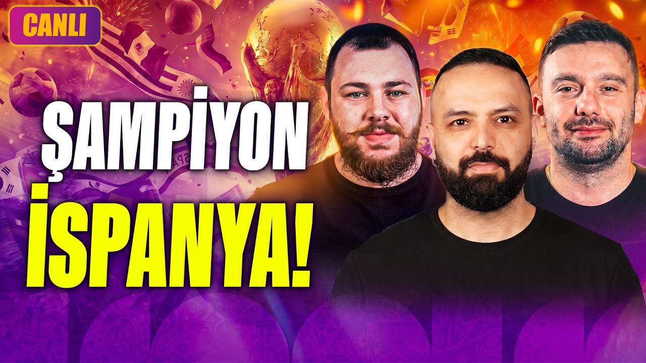 Kupa Günlüğü yayında: DÜNYA ŞAMPİYONU İSPANYA | Umut Öztürk & Koray Gök & Koray Koç