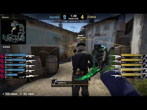 Pov KSCERATO (26/15) CS GO DEMO - INFERNO - 16 FURIA VS 13 GAMBIT (ESL Pro League 24/03/2021)