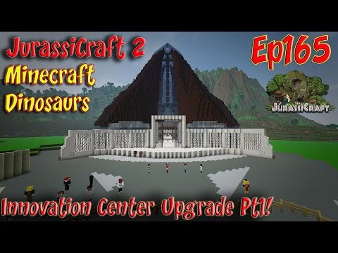 JurassiCraft 2.0 Jurassic World Ep165 Innovation Center Upgrade Pt1