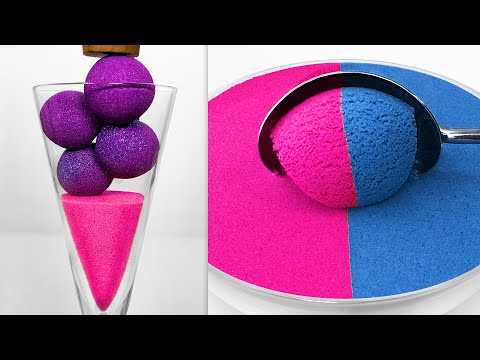 Best of 2025, Very Satisfying and Relaxing,  Kinetic Sand ASMR, Part 4
