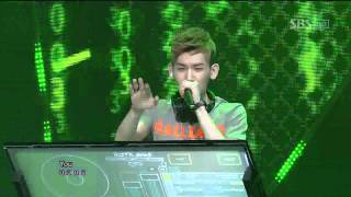 LED APPLE [Time is up] @SBS Inkigayo 인기가요 20120219