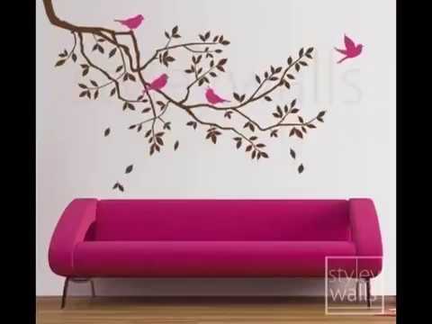 Tipos de Adesivos Decorativos de Paredes, Decoração para casas. Tendências 2019