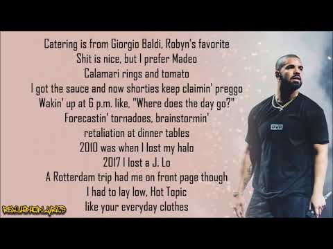 Drake - Diplomatic Immunity (Lyrics)