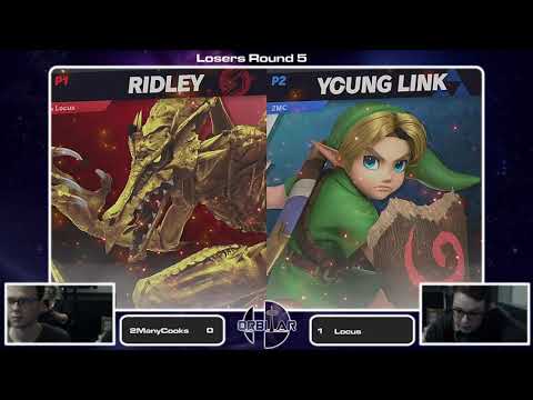 Locus (Ridley) vs 2ManyCooks (Young Link) - Orbitar 61 - Losers Finals