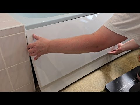 Replacing our acrylic bath panel