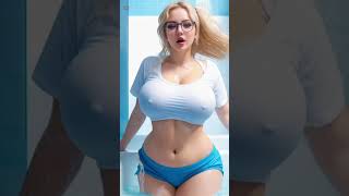 hanya ai #shortvideo #bikini #tiktok #hijab #hanyaai #hijabai #justai