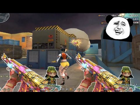 CF China: AK47 Ares VIP God of war