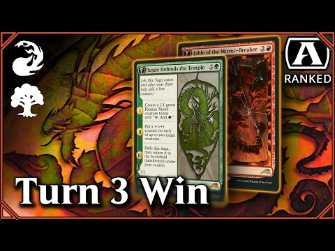 Serra's Saga Combo - Historic - Diamond Ranked - MTG Arena