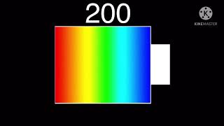 200% to 0% Battery
