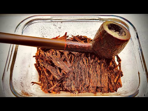 Newminster superior navy flake in Parker super briar bark #ytpc #vintagepipes