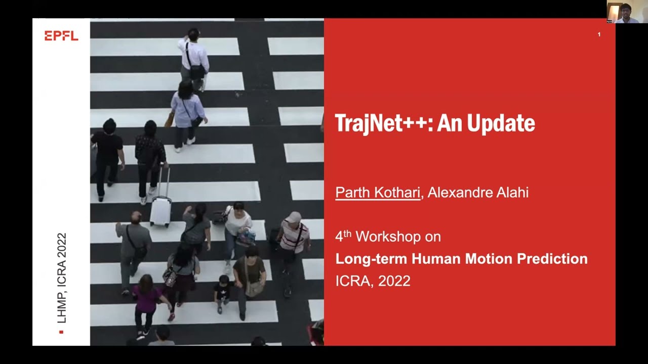 LHMP 2022, Part 10: TrajNet++ Update by Parth Kothari (EPFL)