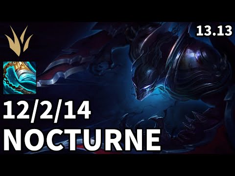 Nocturne Jungle vs Kha'Zix - KR Challenger | Patch 13.13