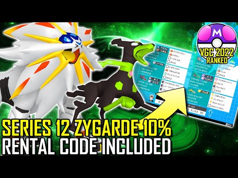SERIES 12 ZYGARDE 10% TEAM | VGC 2022 | Pokémon Sword & Shield - Pokésports