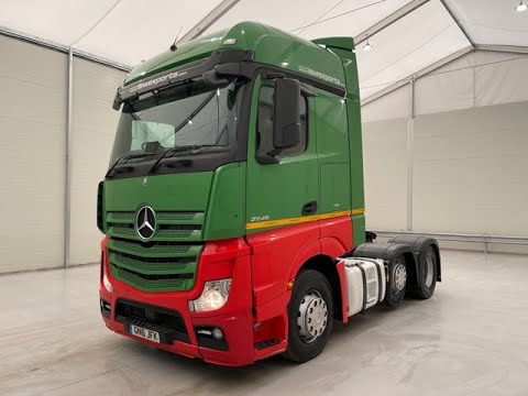 GN16 JFK - Mercedes Actros 2545 6x2 Midlift Tractor Unit | Law Truck Centre UK
