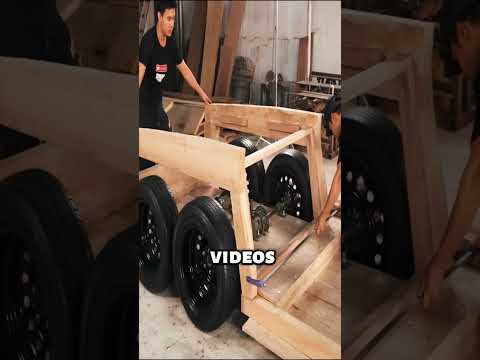 ¡Construyó un Rolls-Royce de Madera para su Hijo! El Invento Más Épico  #fabricación #creatividad