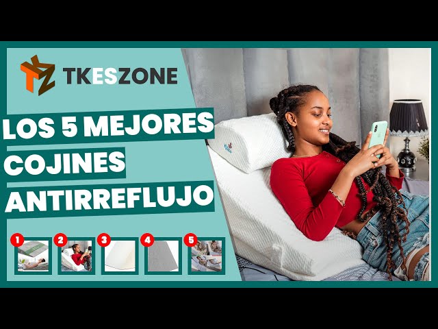 Vídeo relacionado con Almohada de Lectura, cojin de Lectura, Almohada de Cuña de Espuma Viscoelástica Apoyo de Espalda, Almohadas Antireflujo Ergonómicas, cojín con Forma de cuña para Cama y sofá para dormir elevado, wedge