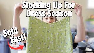 Shopping for Lots of Dresses on Whatnot to Resell Online | Online Reseller Thrift Haul