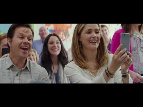 Trailer collage: adoption fair, class sessions, courtroom—each space with a different musical vibe