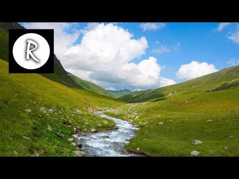 9 HOURS Gentle Stream - ASMR Nature for sleep - Gentle Rivers & Streams, nature sound, relaxing