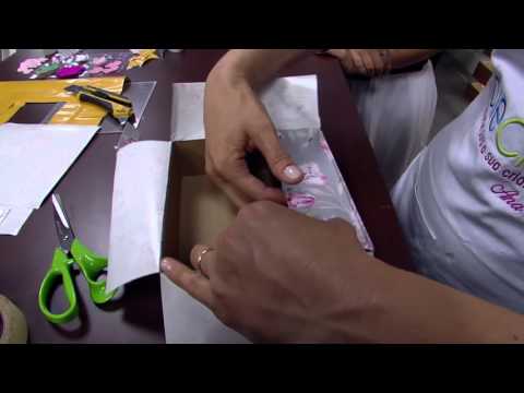 Mulher.com - 02/12/2015 - Arte em cartonagem - Ana Santiago