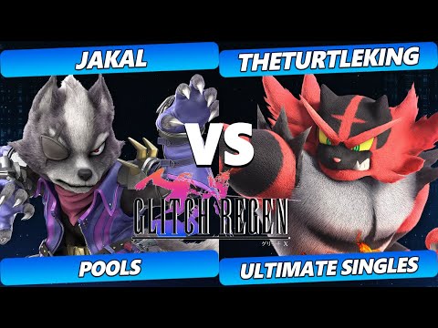 Glitch Regen  - Jakal (Wolf) Vs. TheTurtleKing (Incineroar) Smash Ultimate Tournament