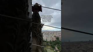 Nativity tower views at sagrada familia are beautiful #sagradafamília #barcelona