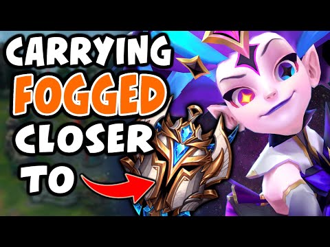 I found FOGGEDFTW2 and CARRIED HIM closer to CHALLENGER | Challenger Zoe | 10.16 - League of Legends