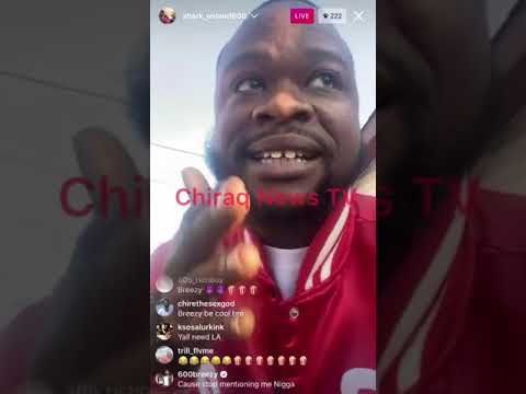 SHARK600 diss TAY600 + bans MEMO and JUSBLOW from the block and woof with 600Breezy on live