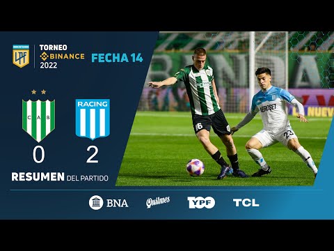 #TorneoBinance | Fecha 14 | resumen de Banfield - Racing