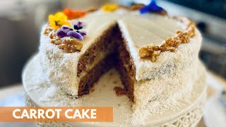 Carrot Cake | Dairy-free, Low-carb