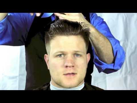 How to Cut a Pompadour Fade Haircut
