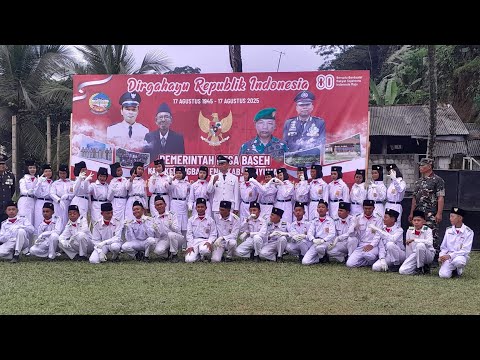 Upacara Pengibaran Bendera Merah Putih, HUT RI KE 80
