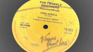 the twinkle brothers & sir lee - free africa - 12 inch - virgin front line  1979 reggae stepper