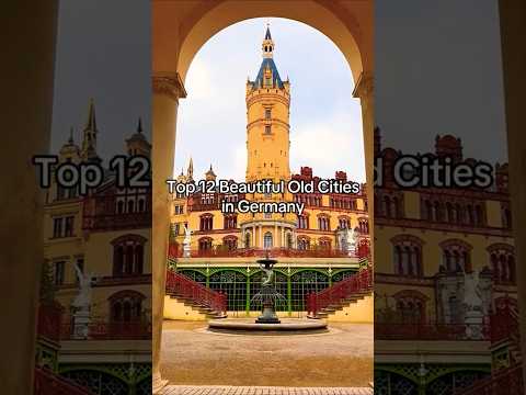 Top 12 Beautiful Old Cities in Germany 🇩🇪 #shorts #youtubeshorts
