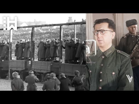 Öffentliche Hinrichtung des Nazis, der um Gnade flehte, nachdem er Tausende foltern & ermorden ließ