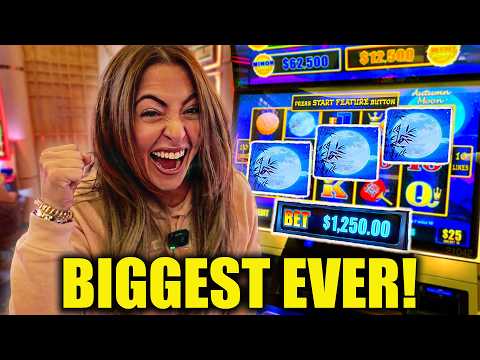 I Bet $1,250 Spin and Won My BIGGEST Dragon Link Jackpot EVER! (EVER!)