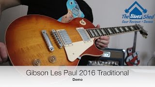 Video thumbnail for Gibson Les Paul Traditional 2016 Review and Demo by The Blues Shed