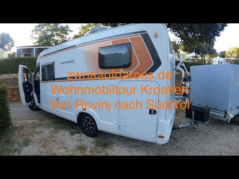 zwoaaufdaroas.de - 14.07.21 - Wohnmobiltour Kroatien - Rückweg bis Lana (Südtirol)