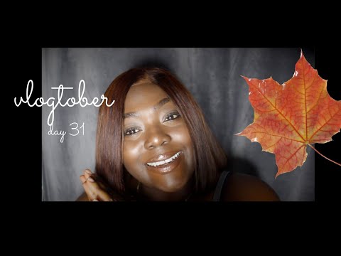 VLOGTOBER2019 || Day 31 || Straighten Hair Tutorial