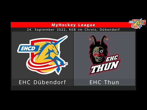 MyHockey League: EHC Dübendorf - EHC Thun