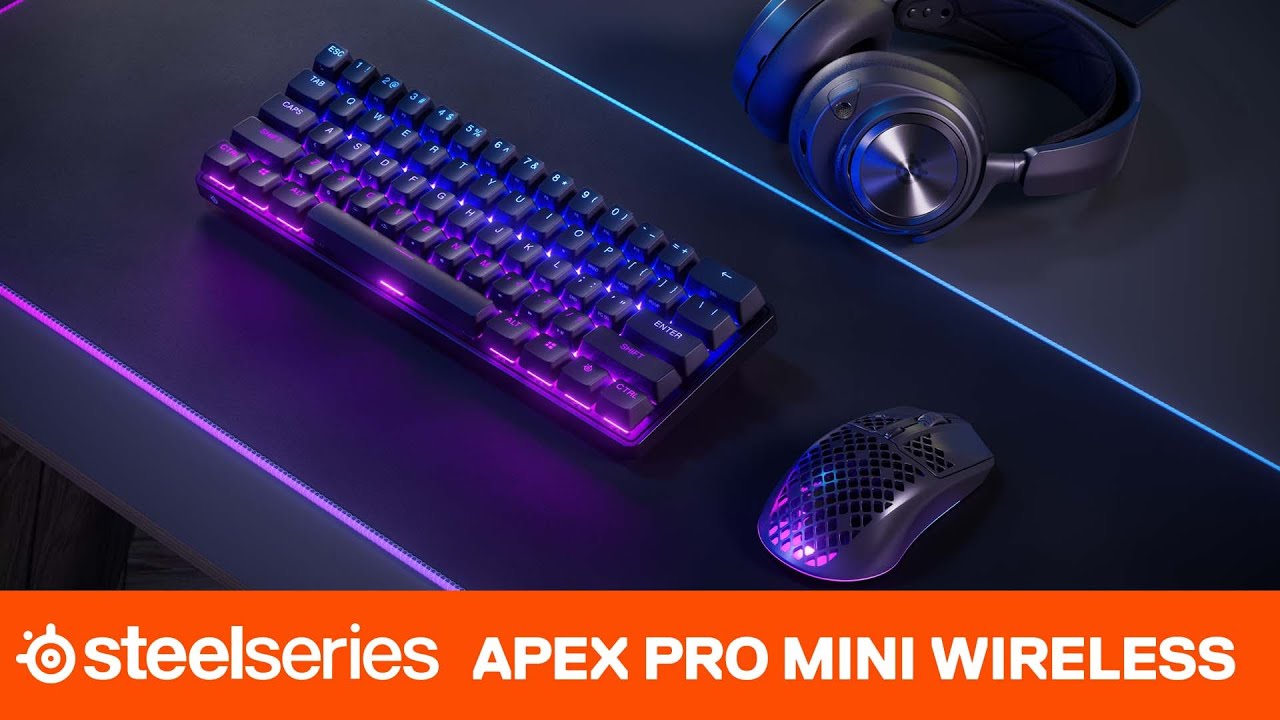 Steel Series Gaming-Tastatur Apex Pro Mini Wireless