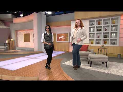 Earth Origins Leather & Suede Slip-on Shoes - Dover with Antonella Nester