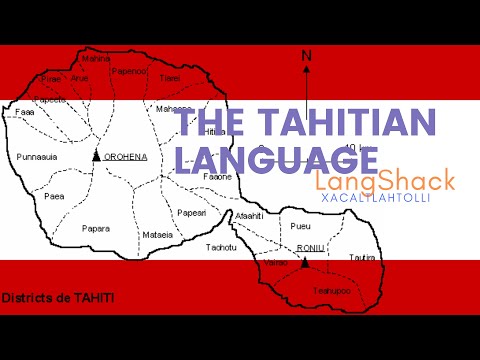 The Tahitian Language