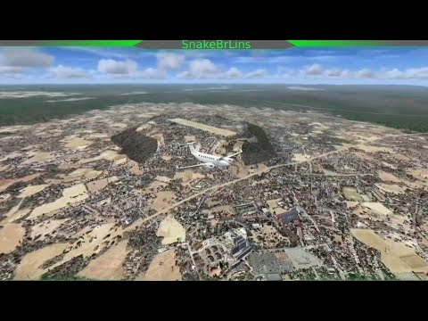 Sobrevoando Canela,Caxias Do Sul,Gramado Rio Grande Do Sul Microsoft Flight Simulator X SnakeBrLins