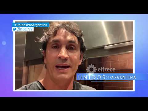 Sebastián Estevanez se sumó a un challenge junto a su familia