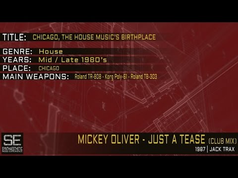 Mickey Oliver - Just A Tease (Club Mix) (Jack Trax | 1987)