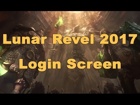 Lunar Revel 2017 Login Screen - League of Legends