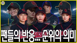 [야구여왕] 아야카가 백업 포수가 된 후에도 팬들의 반응은 계속됐다... 순위의 의미. 추신수 감독의 침묵... "송아가 배트를 휘둘러 홈런을 쳤다."?