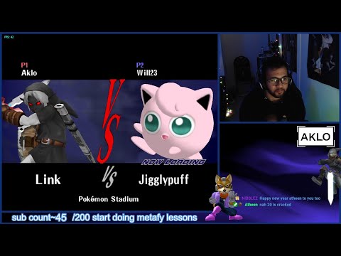 Aklo (Link) vs. Will23 (Jigglypuff) (Ranked) [2023-01-01]